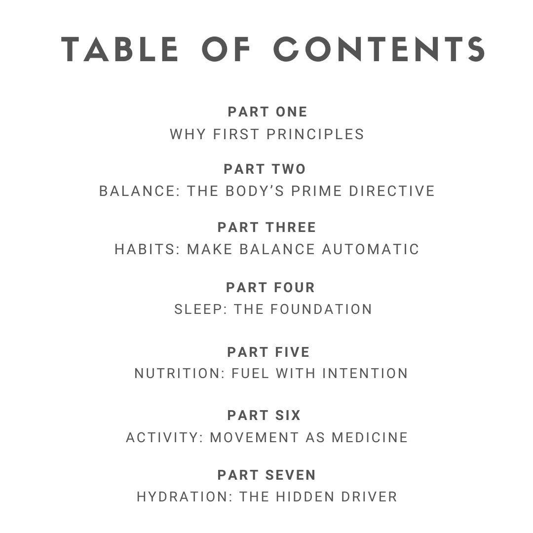 The Health Blueprint
