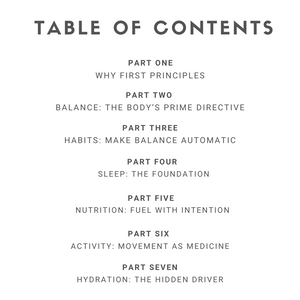 The Health Blueprint